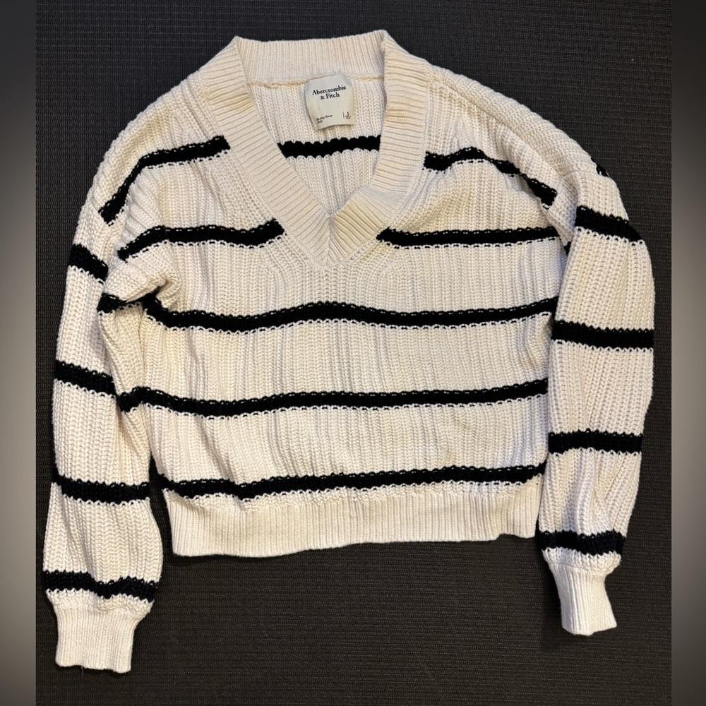 A&F Striped Women’s Sweater